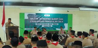 Bimtek Akreditasi Gudep dan Standarisasi Pangkalan Saka