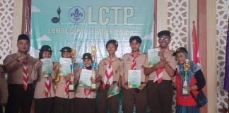 Ambalan DPDS SMANSAPEGA Juarai LCTP Kwarcab Kendal